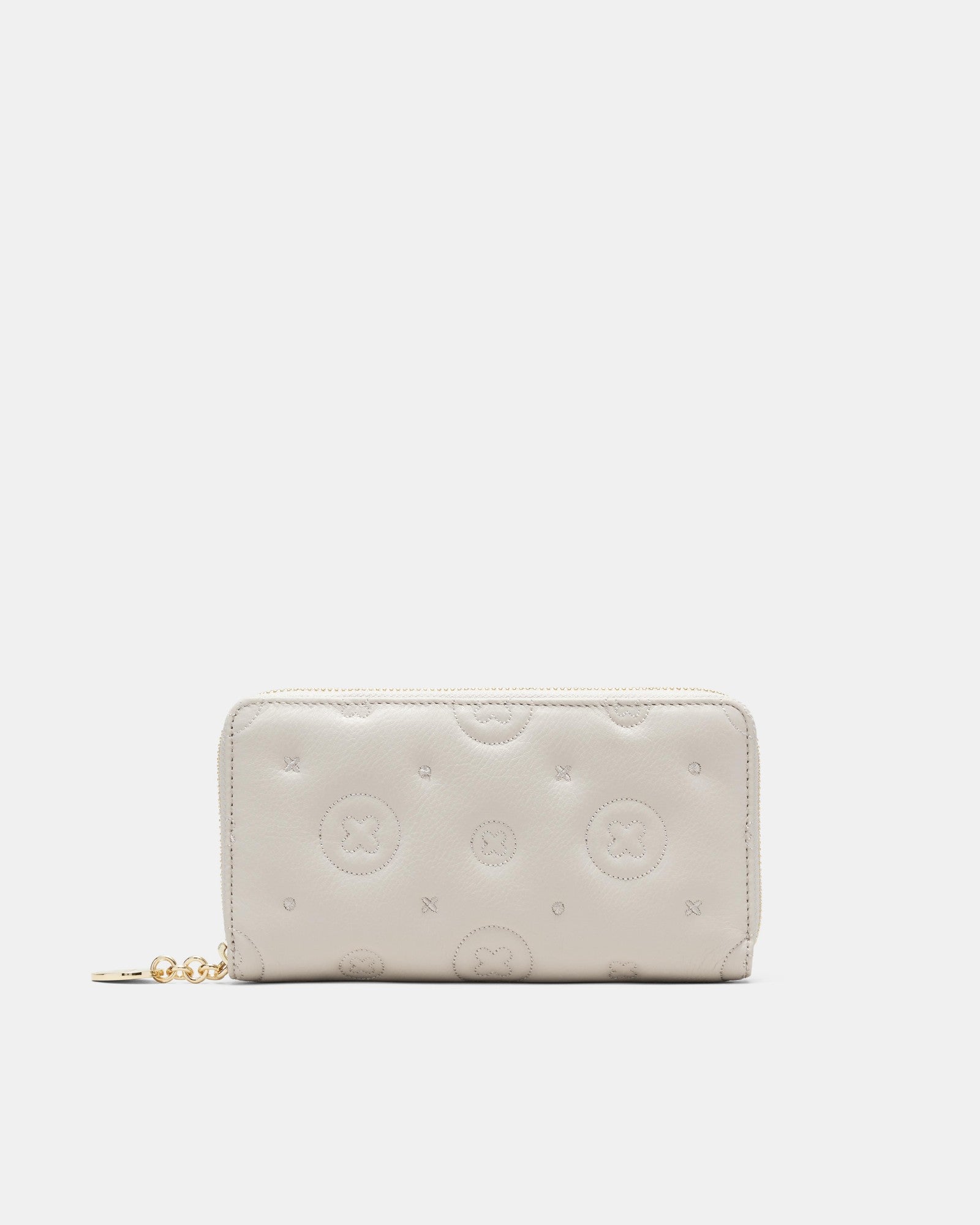 Flashback Leather Large Wallet - Oyster