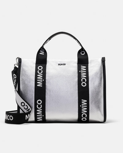 Stevie Tote Bag - Silver