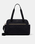 Flashback Neoprene Weekender Bag - Black Light Gold