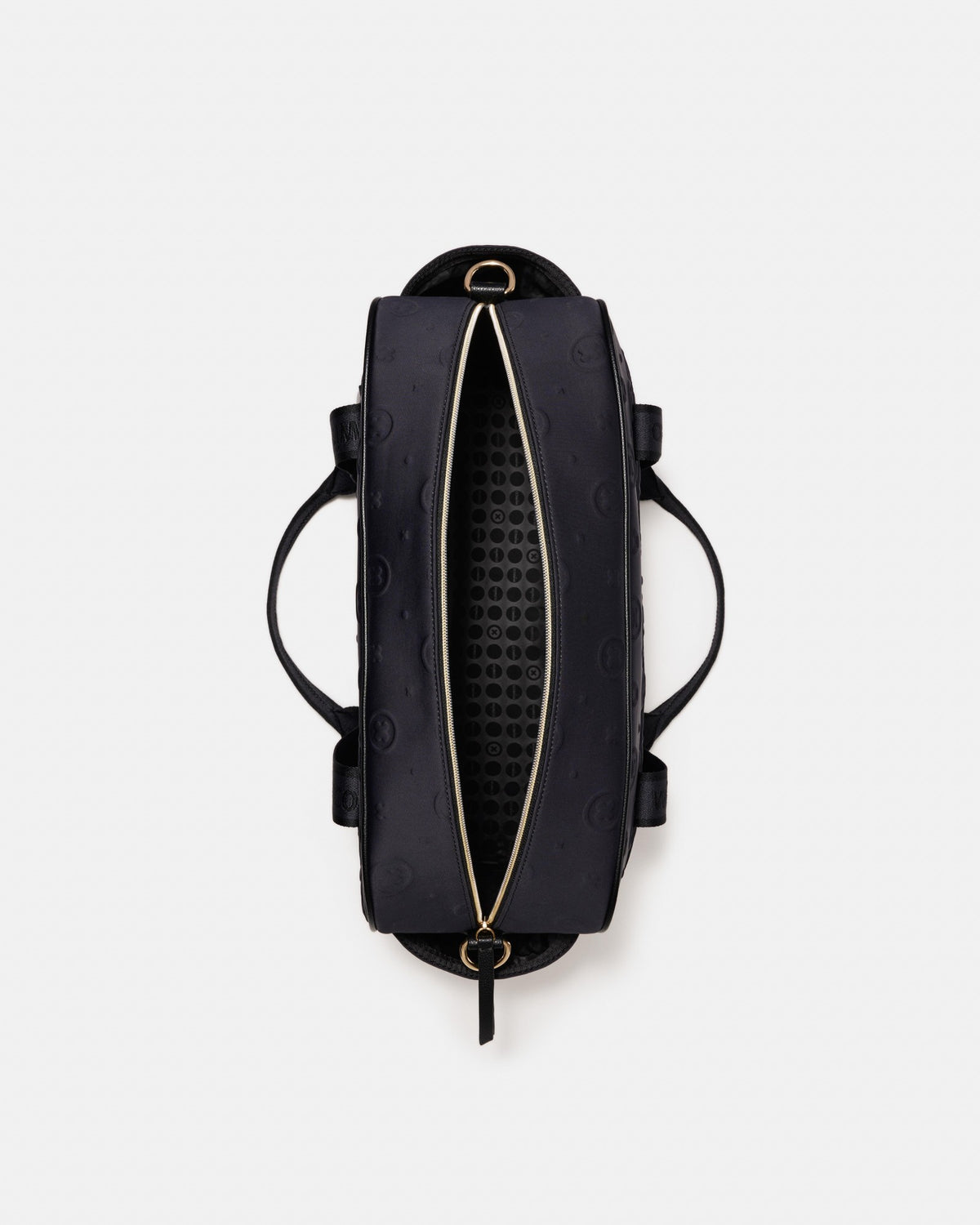 Flashback Neoprene Weekender Bag - Black Light Gold