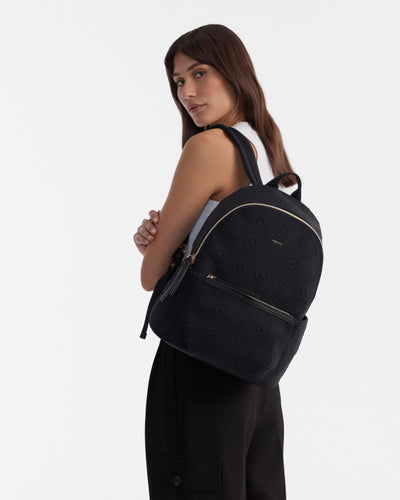 Flashback Neoprene Backpack - Black Light Gold