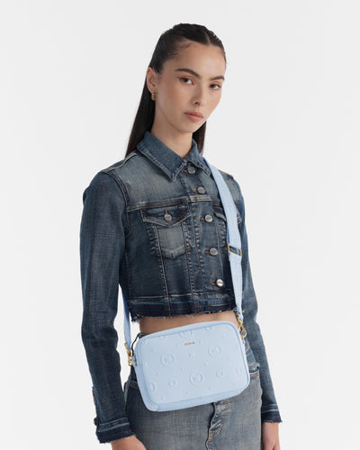 Flashback Neoprene Crossbody Bag - Chalk Blue