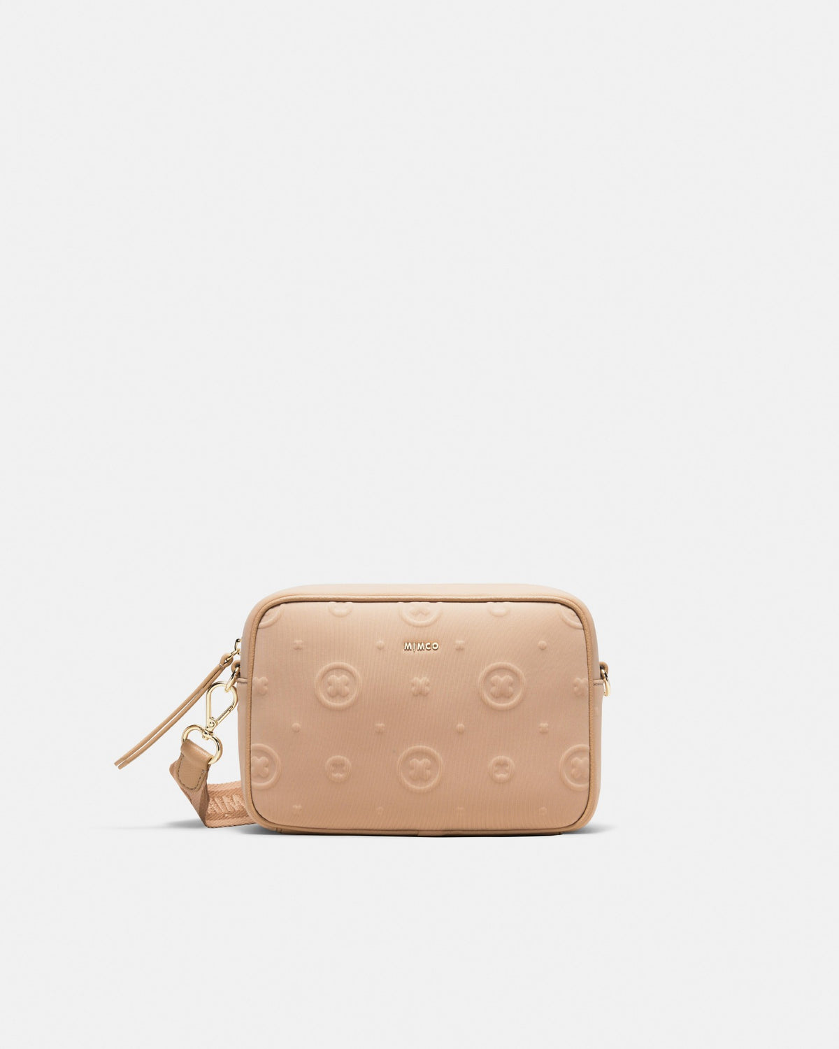 Flashback Neoprene Crossbody Bag - Almond