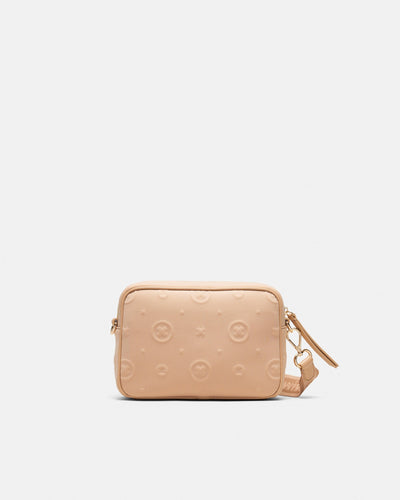 Flashback Neoprene Crossbody Bag - Almond