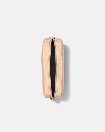 Flashback Neoprene Crossbody Bag - Almond