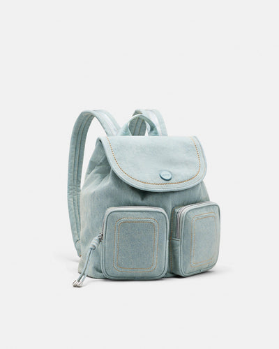 Nextalgia Backpack Bag - Washed Denim