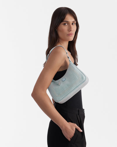 Nextalgia Shoulder Bag - Washed Denim
