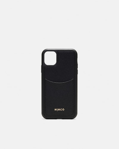 Joy Card Phone Case For Iphone 11 - Black Light Gold