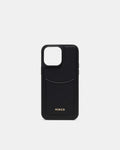Joy Card Phone Case For Iphone 14 Pro Max - Black Light Gold