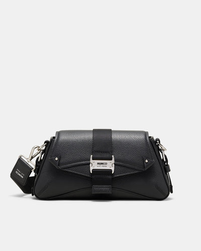 Retrospect Shoulder Crossbody Bag - Black