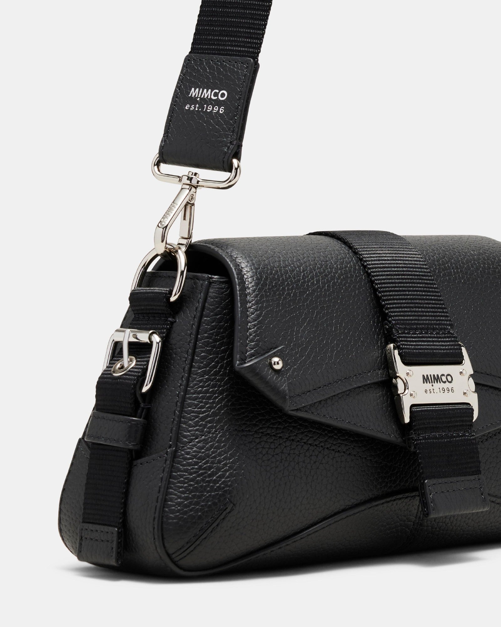 Retrospect Shoulder Crossbody Bag - Black