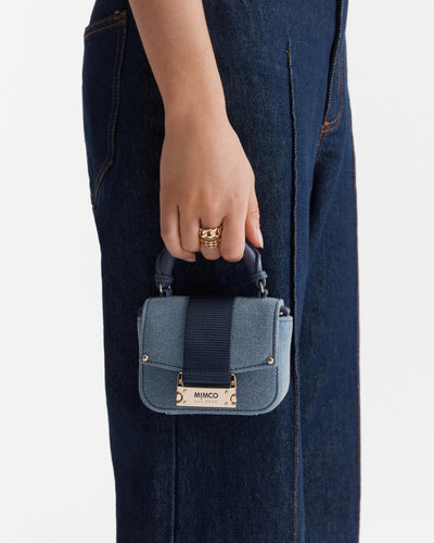 Retrospect Micro Crossbody Bag - Denim