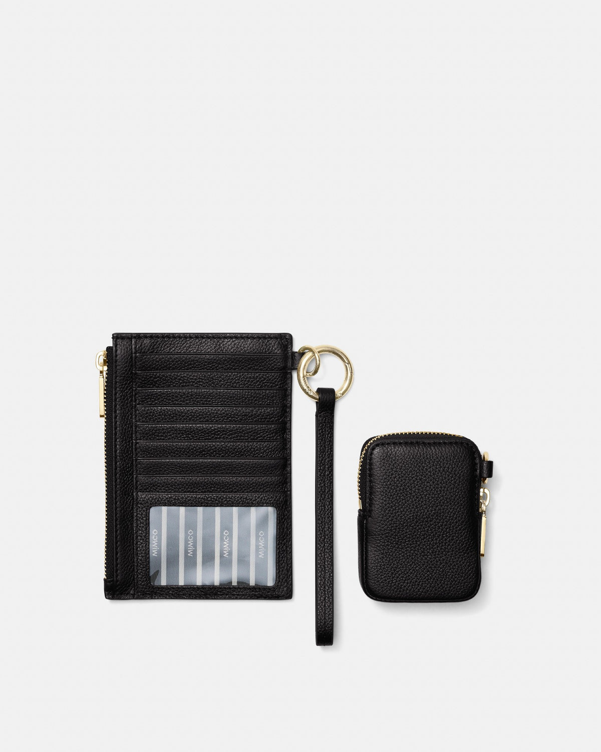 Classico Travel Duo Pouch - Black Light Gold