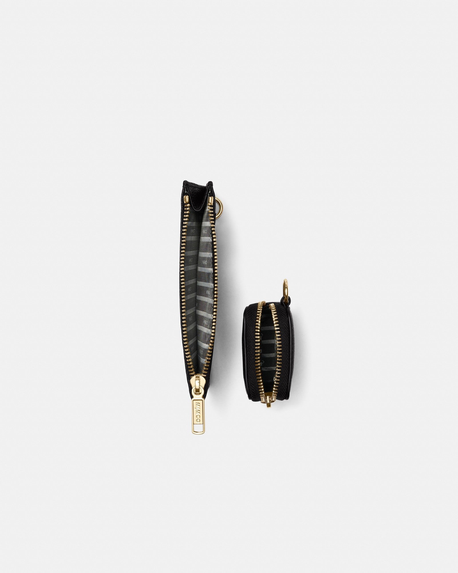 Classico Travel Duo Pouch - Black Light Gold
