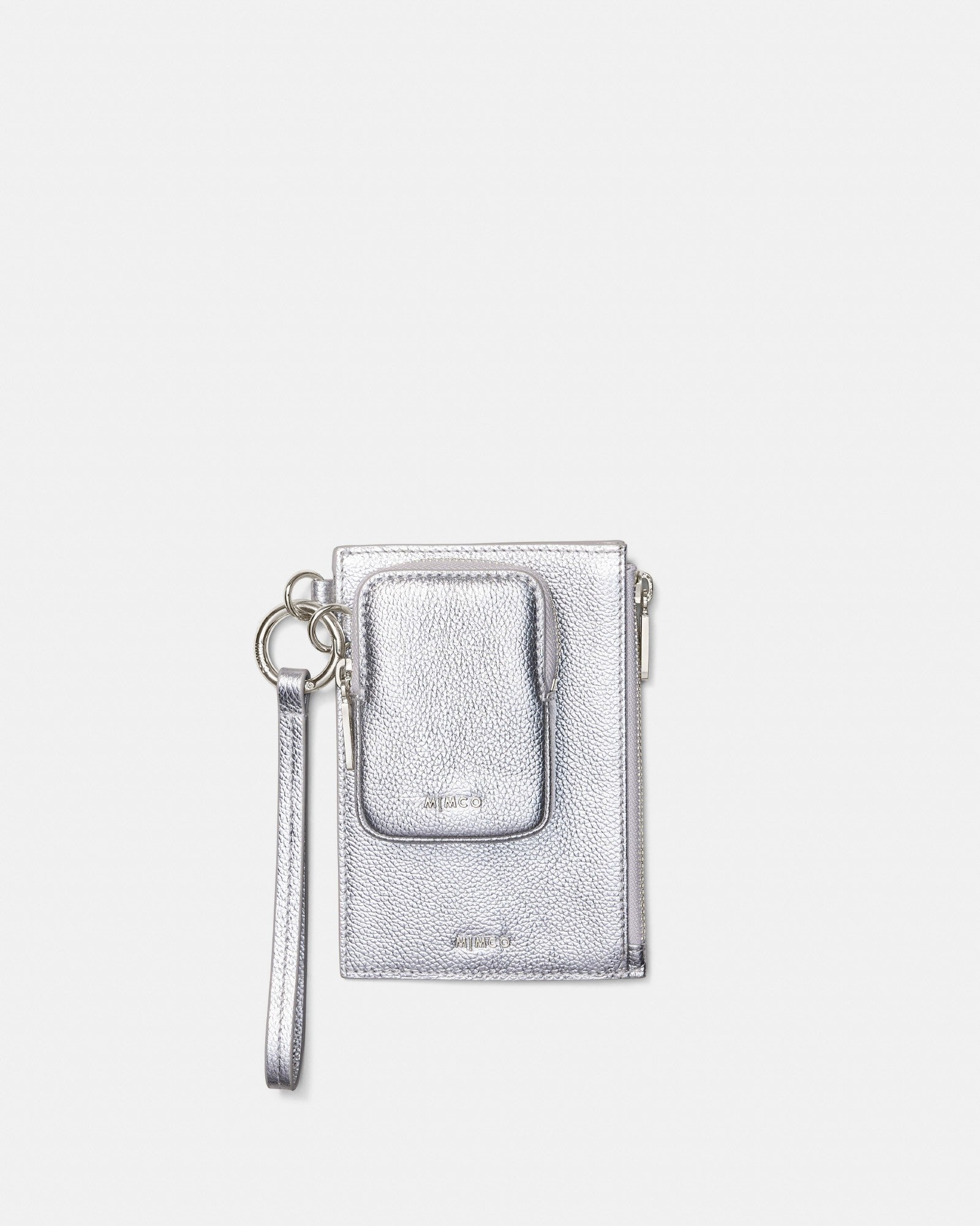 Classico Metallic Travel Duo Pouch - Silver