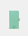 Hendrix Flip Case For Iphone 13 Pro Max - Glass Mint