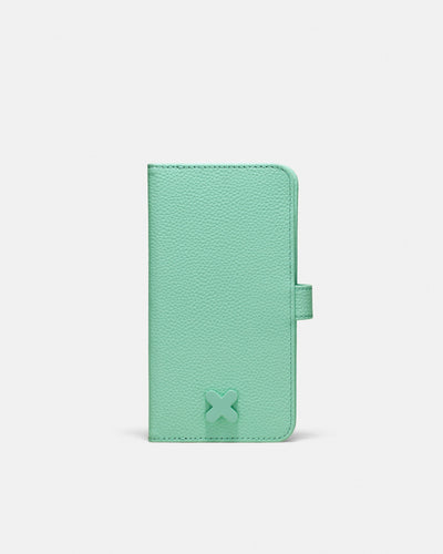 Hendrix Flip Case For Iphone 13 Pro Max - Glass Mint