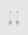Splash Drop Earrings - Clear
