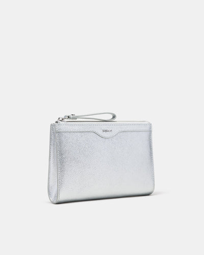 Jett Medium Pouch - Silver