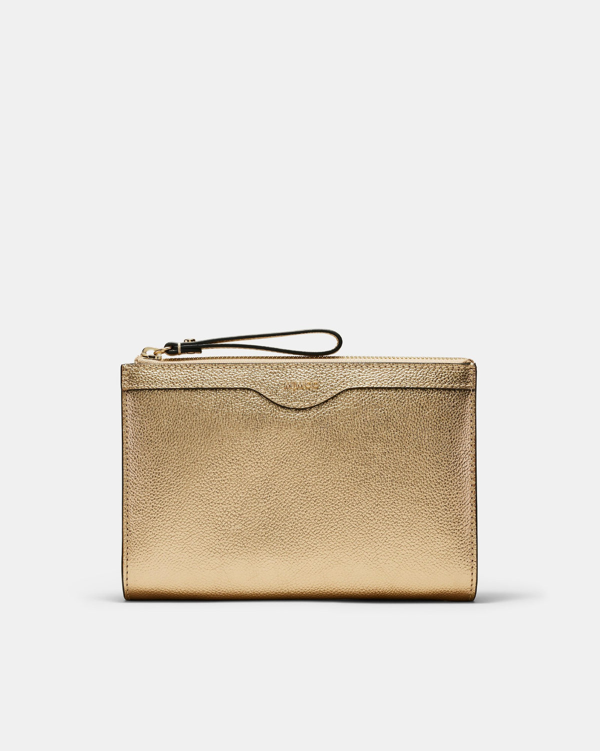 Jett Medium Pouch - Light Gold
