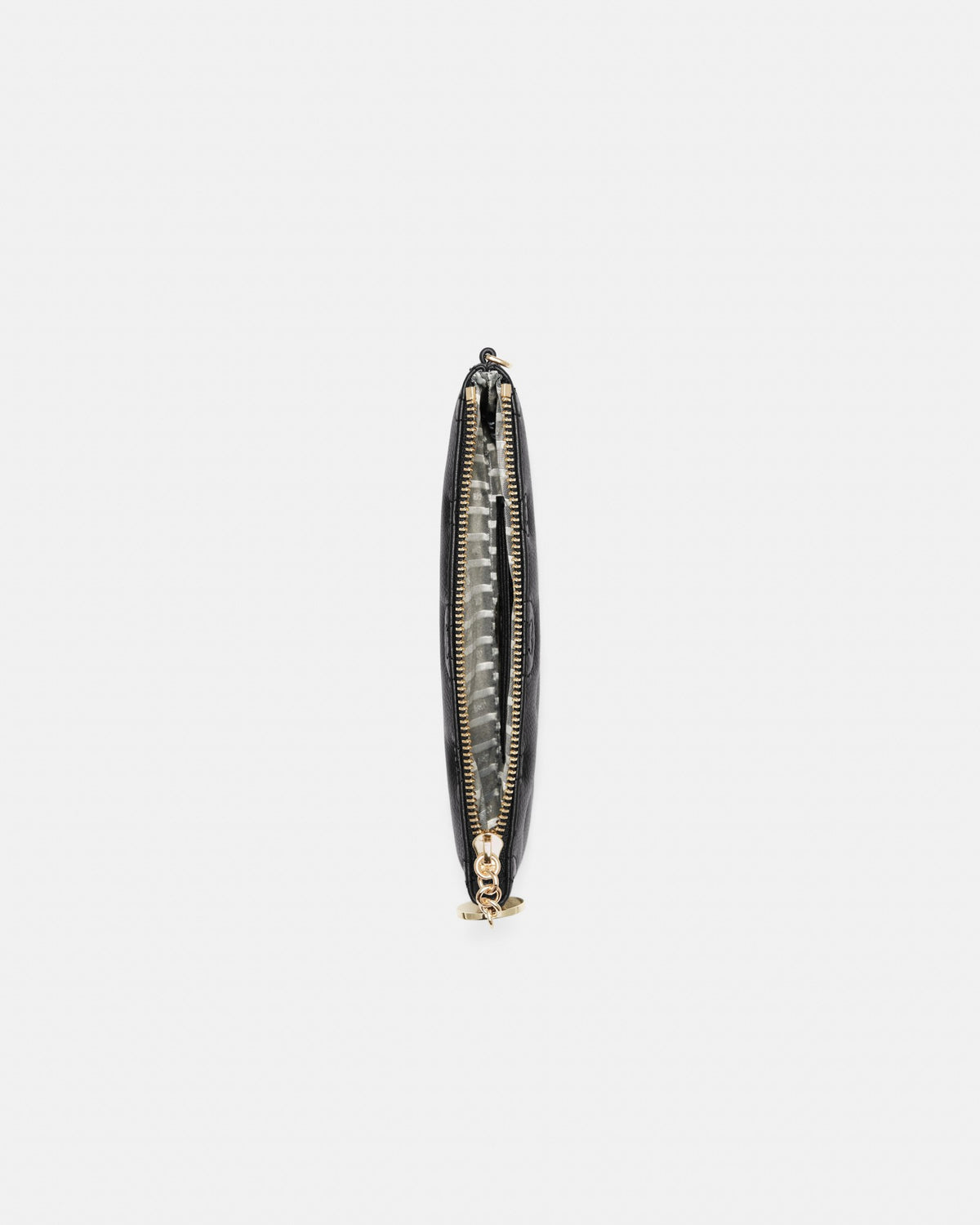 Flashback Leather Wristlet Pouch - Black