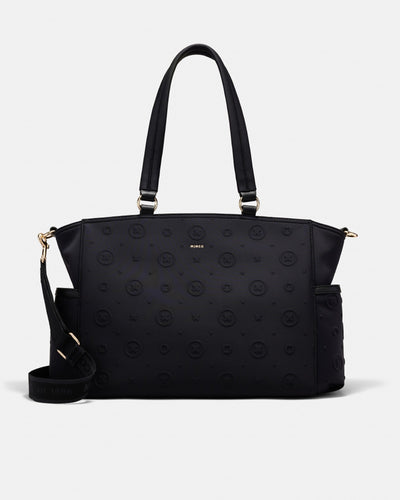 Flashback Neoprene Baby Bag - Black Light Gold