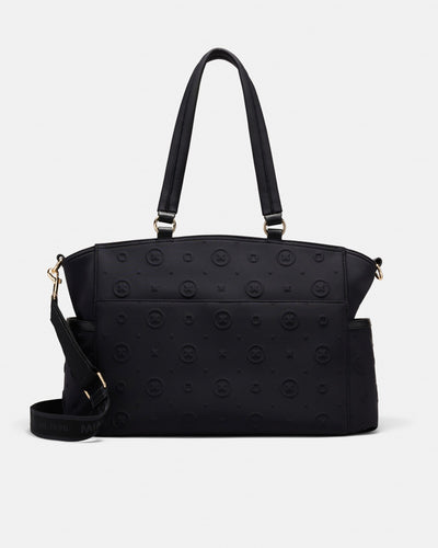 Flashback Neoprene Baby Bag - Black Light Gold