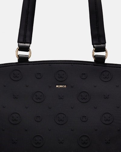 Flashback Neoprene Baby Bag - Black Light Gold
