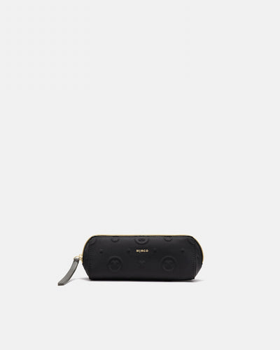 Flashback Neoprene Makeup Bag - Black Light Gold