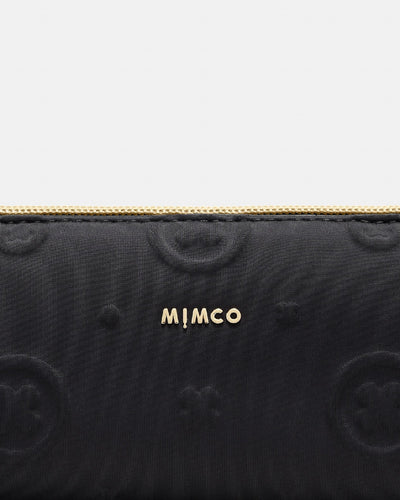 Flashback Neoprene Makeup Bag - Black Light Gold