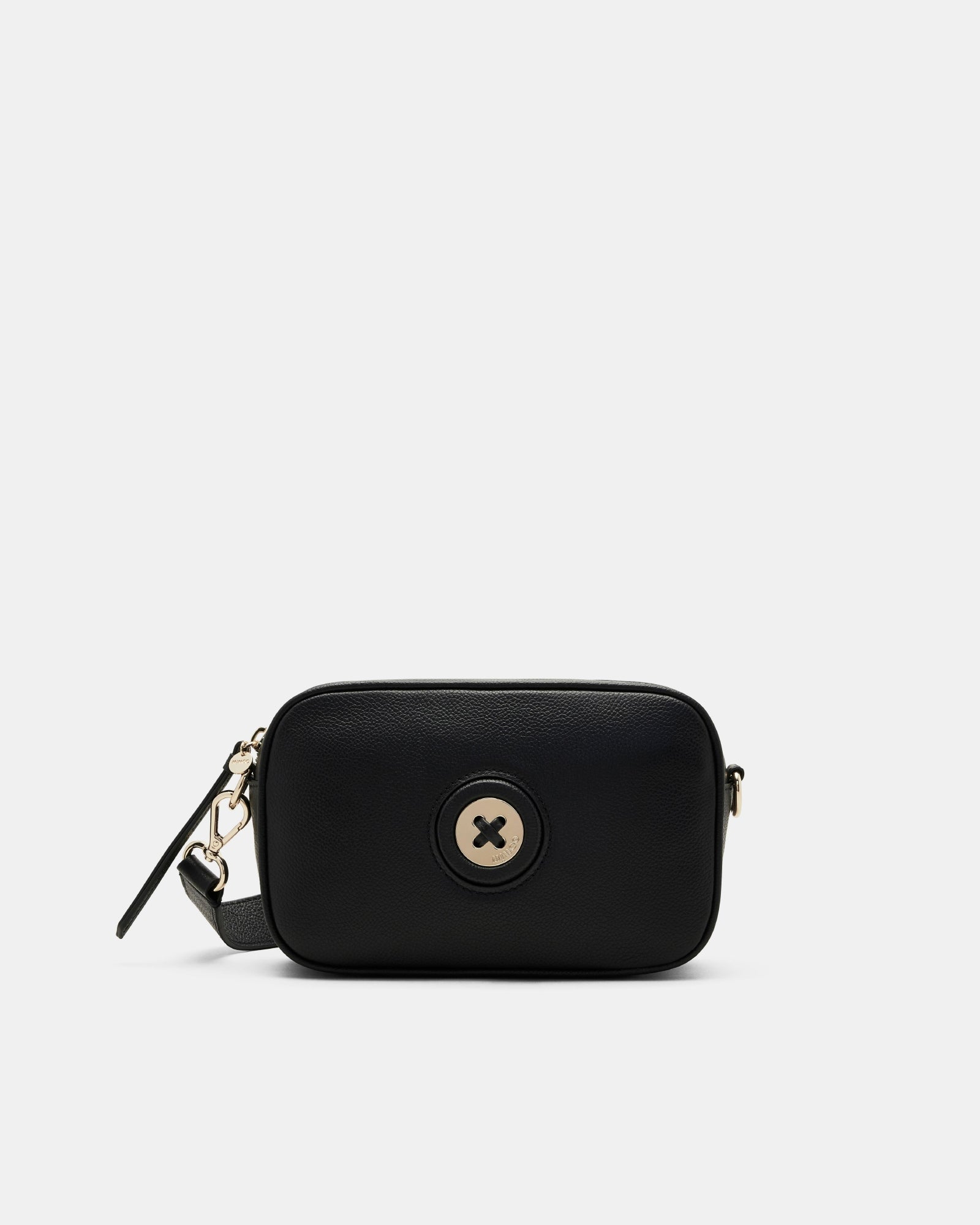 Mim-Mazing Crossbody Bag - Black Light Gold