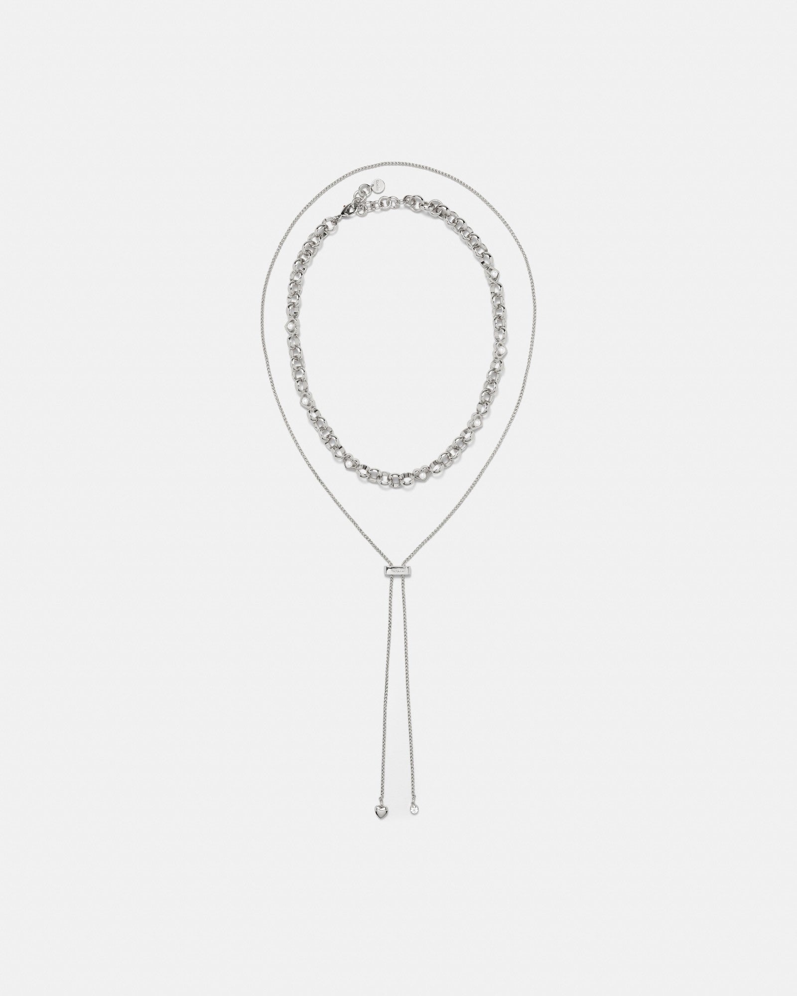 Heartthrob Multi-Wear Necklace - Silver