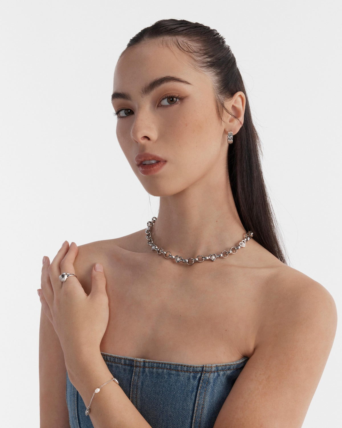 Heartthrob Multi-Wear Necklace - Silver