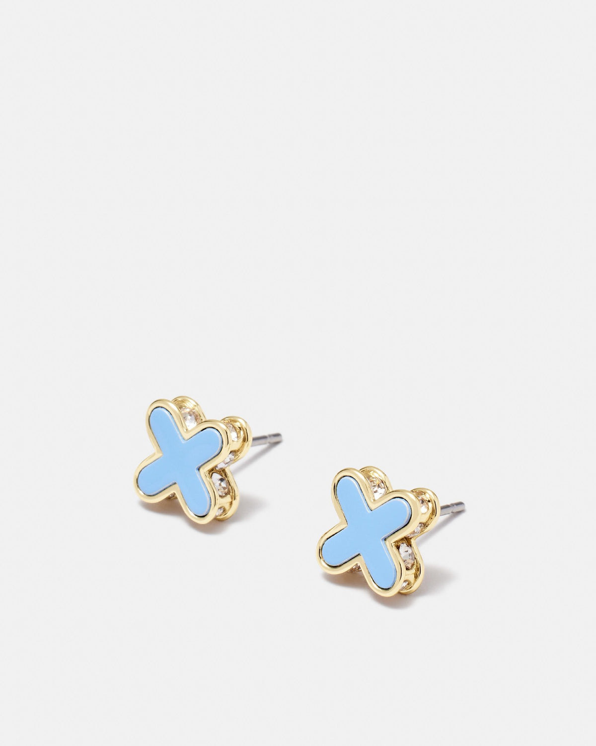 Dreamer Stud Earrings - Chalk Blue