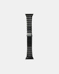 40mm Pave Swirl Watch Band - Jet Black