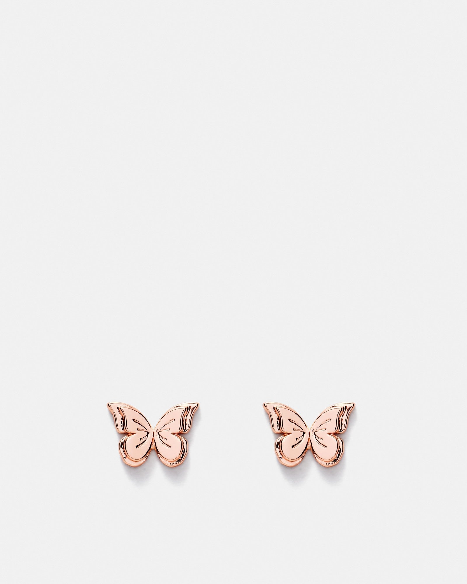 Bliss Stud Earrings - Rose Gold