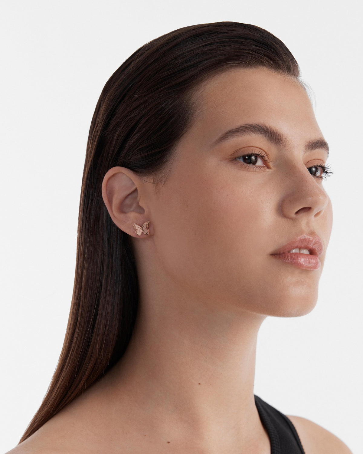 Bliss Stud Earrings - Rose Gold