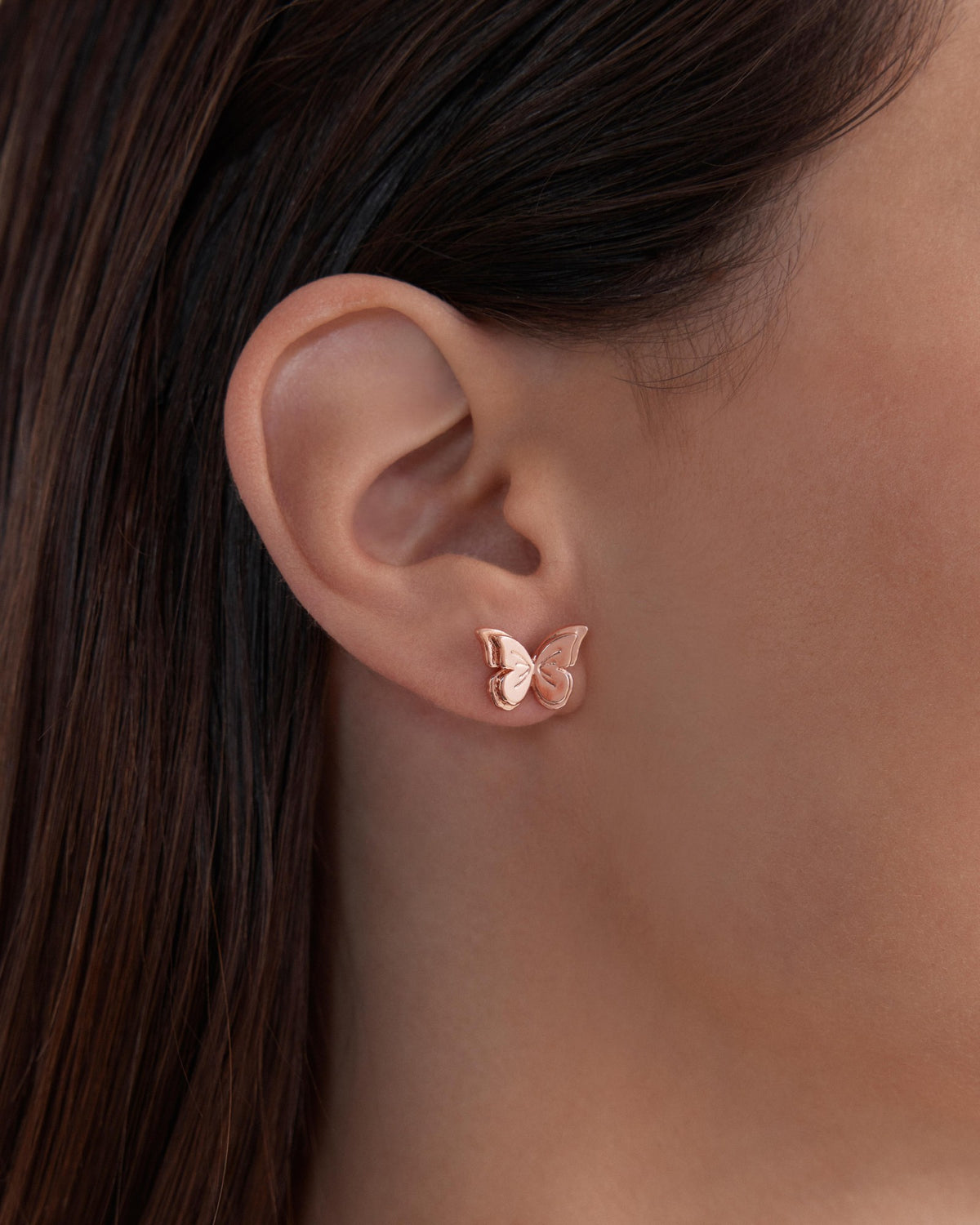 Bliss Stud Earrings - Rose Gold