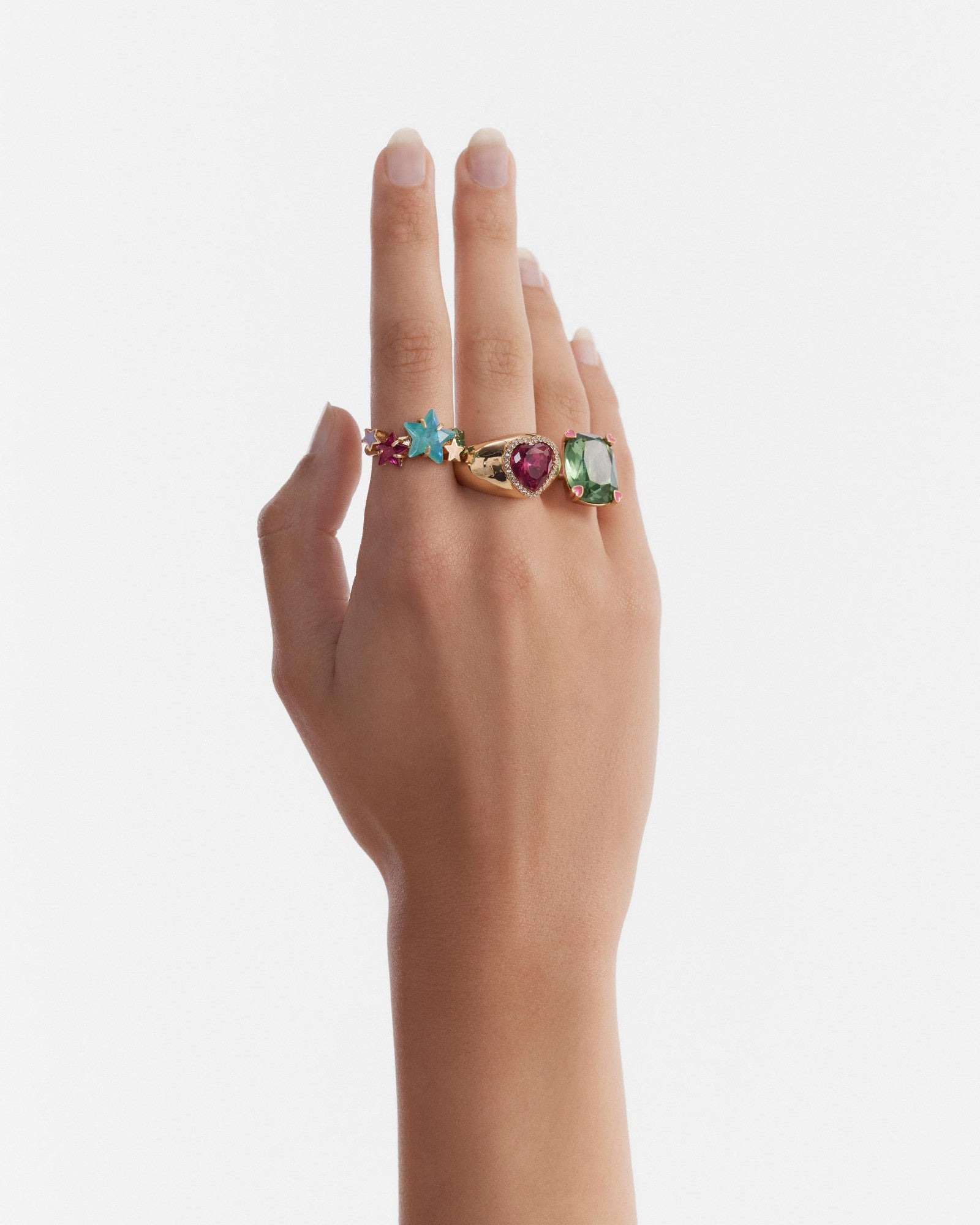 Lucky Star Ring - Multicolour