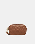 Flashback Leather Crossbody Bag - Mousse