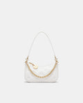 Flashback Leather Mini Shoulder Bag - White