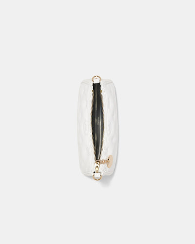 Flashback Leather Mini Shoulder Bag - White
