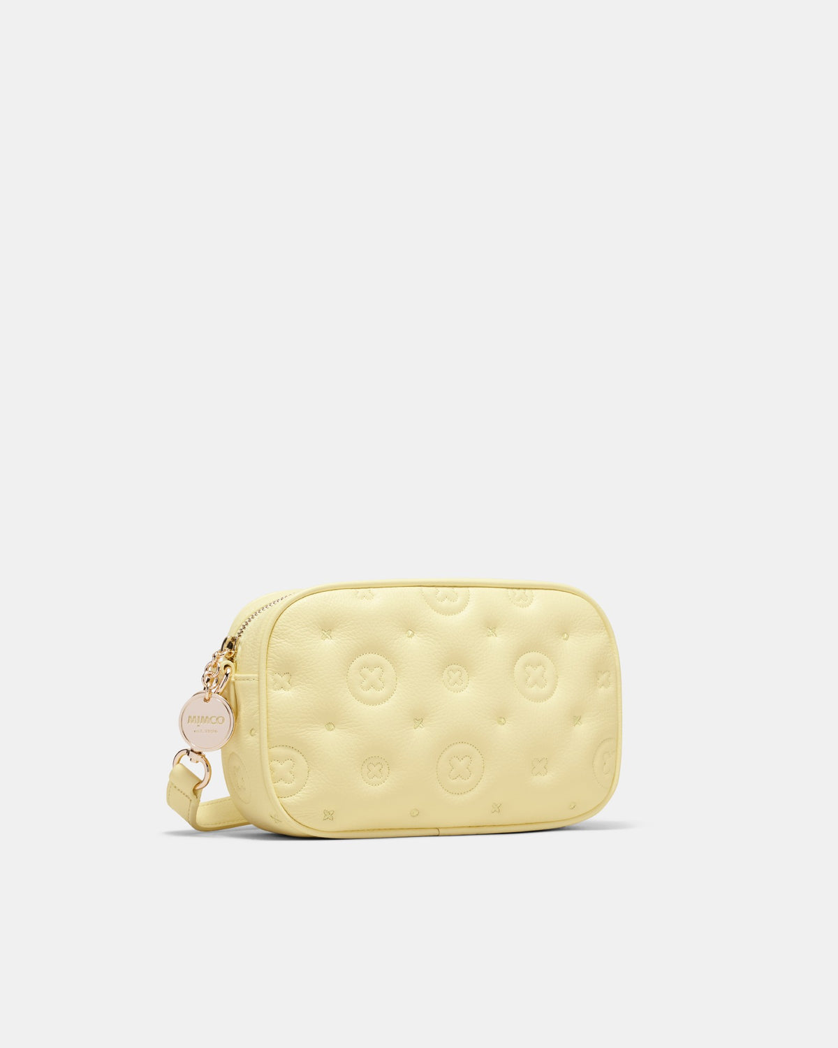 Flashback Leather Crossbody Bag - Lemon Crush