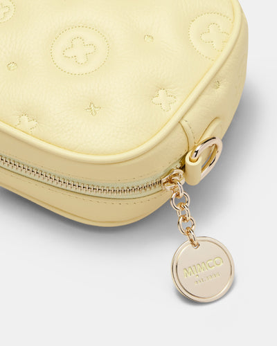 Flashback Leather Crossbody Bag - Lemon Crush