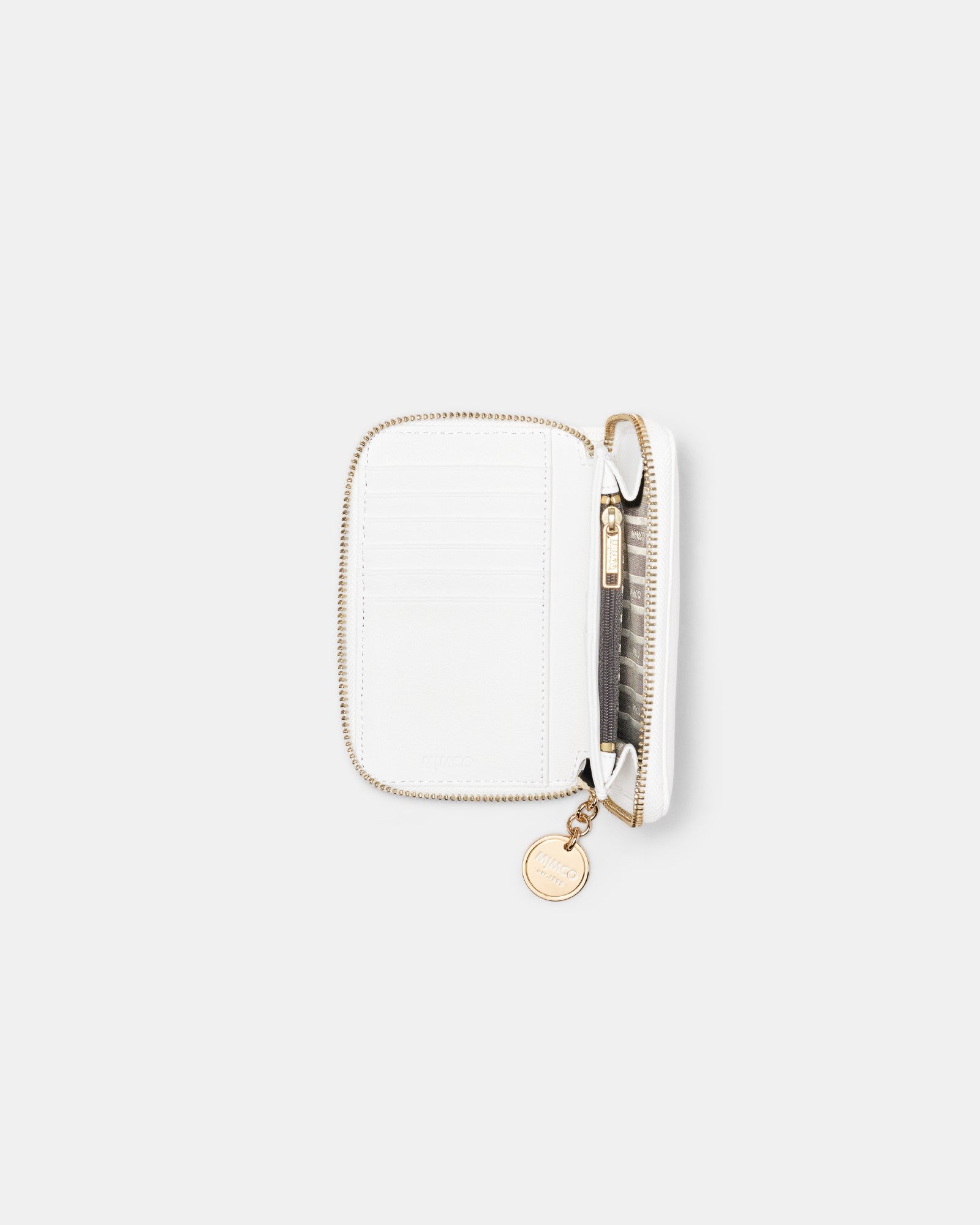 Flashback Leather Medium Wallet - White