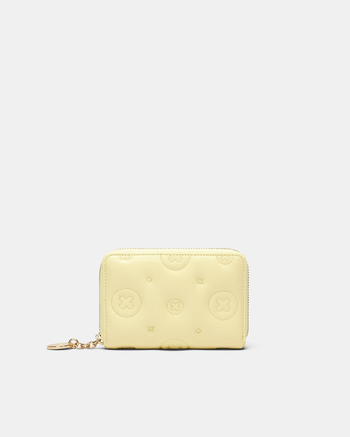 Flashback Leather Medium Wallet - Lemon Crush