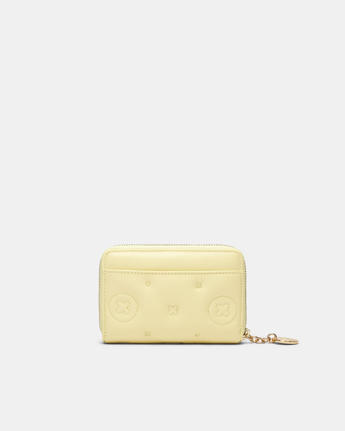 Flashback Leather Medium Wallet - Lemon Crush