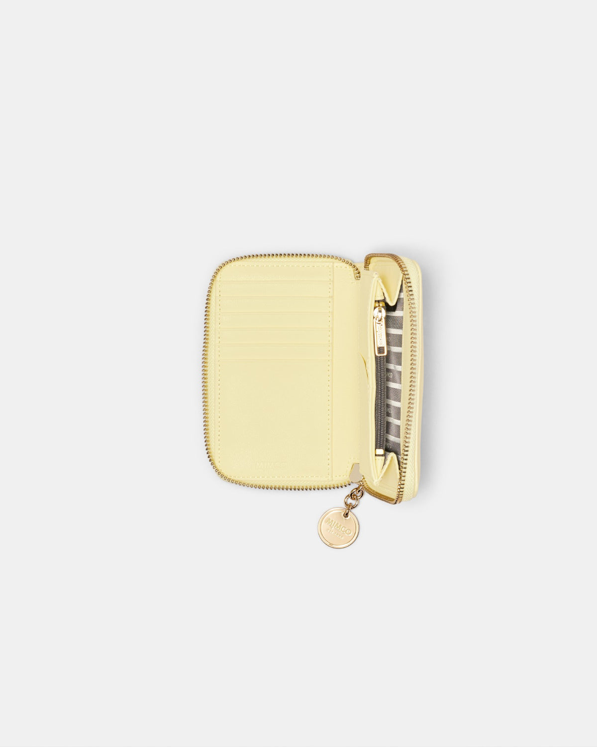 Flashback Leather Medium Wallet - Lemon Crush