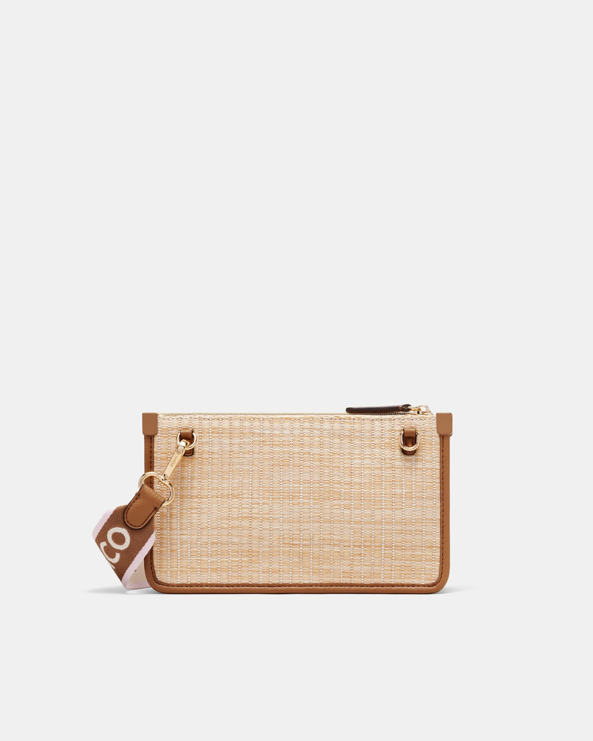 Stevie Pouch Crossbody Bag - Natural Caramel