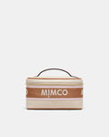 Stevie Cosmetic Bag - Natural Caramel
